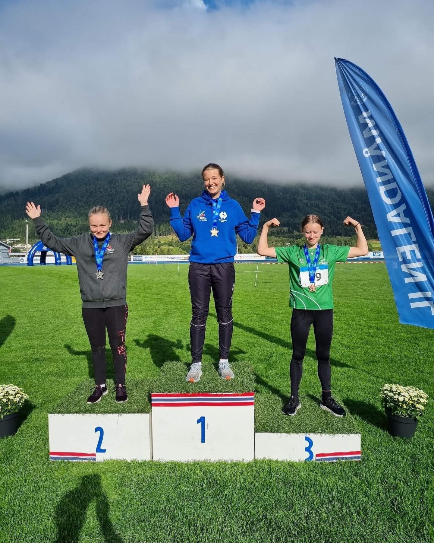 Lerøylekene: Svært jevnt etter første dag